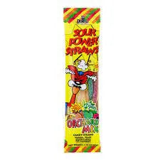 Sour Power Straws - Orchard Mix