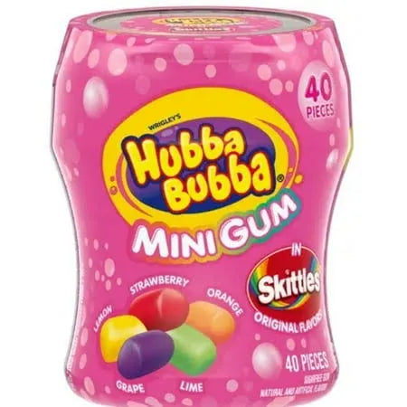 Hubba Bubba Skittles Gum (3.7oz)