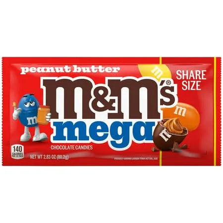M&Ms Mega - Peanut Butter (2.83oz)