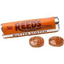 Reeds Butterscotch Hard Candy 1.01 oz. Roll