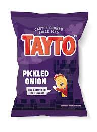 Tayto Pickled Onion Crisps 1.3oz (37.5g)