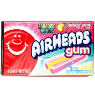 Airheads Gum - Raspberry Lemonade