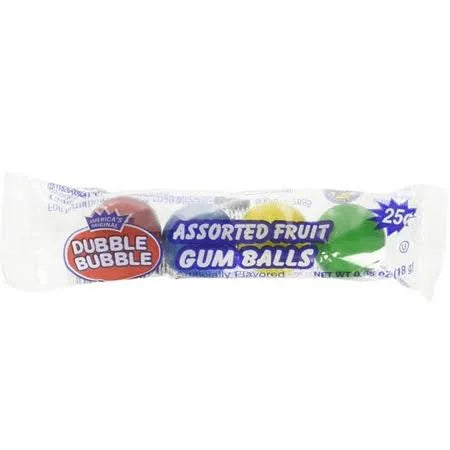 Dubble Bubble Assorted 4 Pack Tube