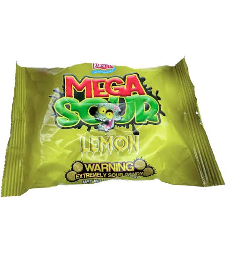 Barnett’s Mega Sour - Lemon (3.7oz)