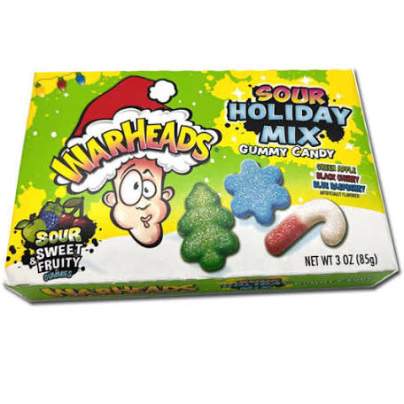 Warheads Sour Holiday Gummies (3.25oz) *Best By 04/01/24*