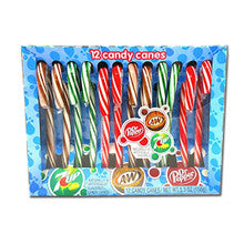 Soda Pop Candy Canes (12ct)