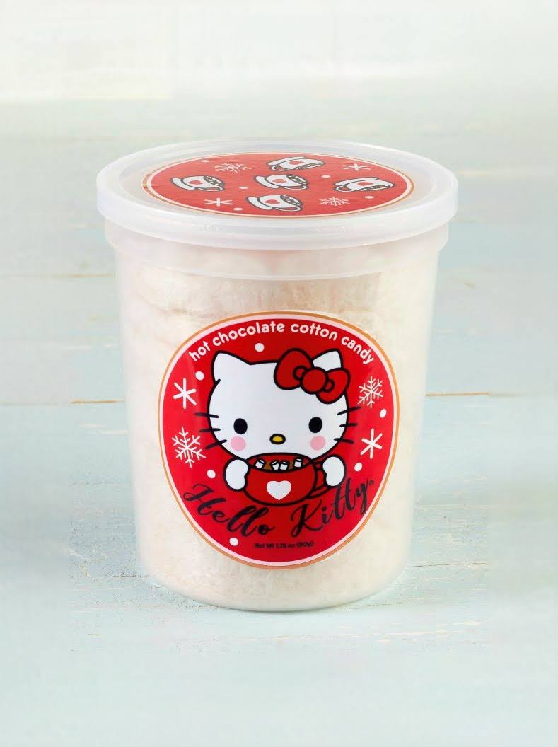 Hello Kitty Hot Chocolate Holiday Cotton Candy (1.75oz)