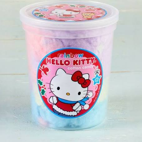 Hello Kitty Rainbow Holiday Cotton Candy (1.75oz)
