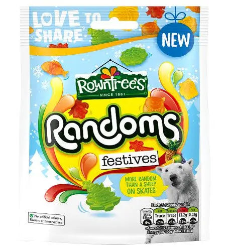 Rowntree’s Randoms Gummies - Festive (130g)