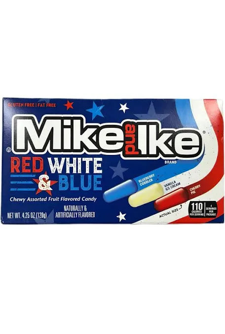 Mike & Ike - Red, White, & Blue (4.25oz)