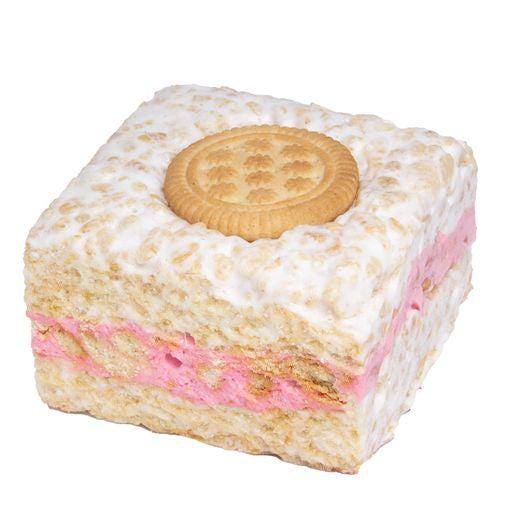 Strawberry Cookies & Cream Crispy Cake 5oz