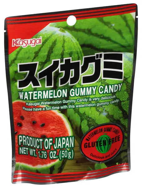 Kasugai Gummy Candy - Watermelon (1.76oz)