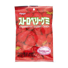 Kasugai Gummy Candy - Strawberry (1.76oz)