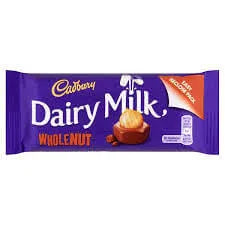 CADBURY DAIRY MILK WHOLE NUT (55g)