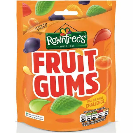 Rowntrees Fruit Gums (150g)