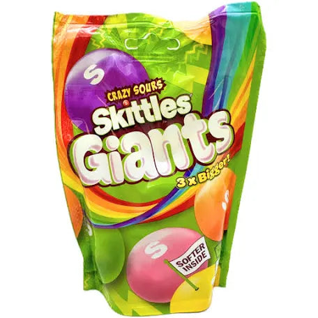 Skittles Giants Sours - UK Version (132g)