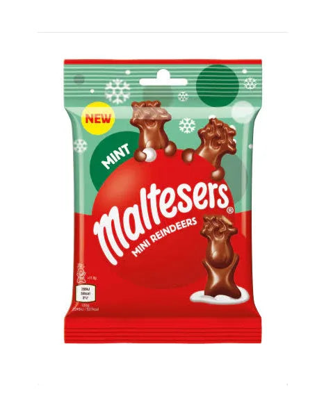 Mars Maltesers Mini Reindeer - Mint (59g) *Best by 03/23/25*