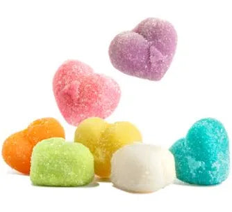 Assorted Gummy Hearts (12oz)