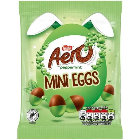 Aero Milk Chocolate Peppermint Mini Eggs (70g)