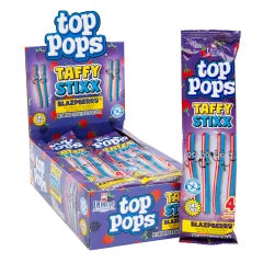 Tops Pops Taffy Stixx - Blazpberry (1.55oz)
