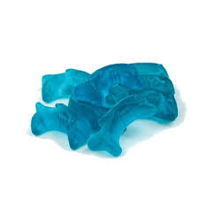 Blue Gummy Dolphins (12oz)