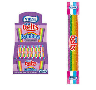 Vidal Rainbow Sour Belts (One)