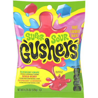 Gushers Super Sour (4.25oz)