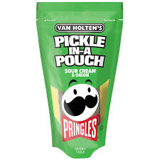Van Holten’s Pringles Sour Cream & Onion Pickle in a Pouch (One)