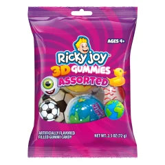 Ricky Joy 3D Gummies (4 pack)