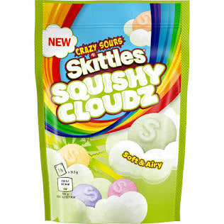 Skittles Squishy Cloudz - Crazy Sours (94g)
