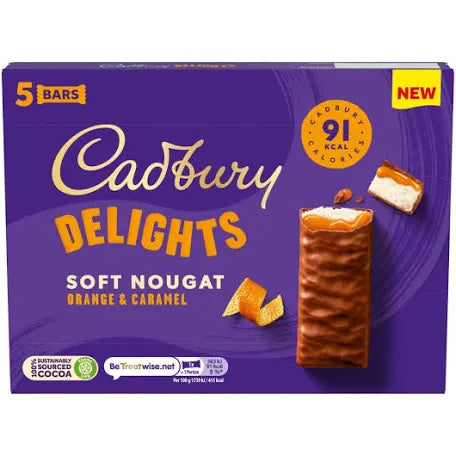 Cadbury Delights - Orange and Caramel (110g)