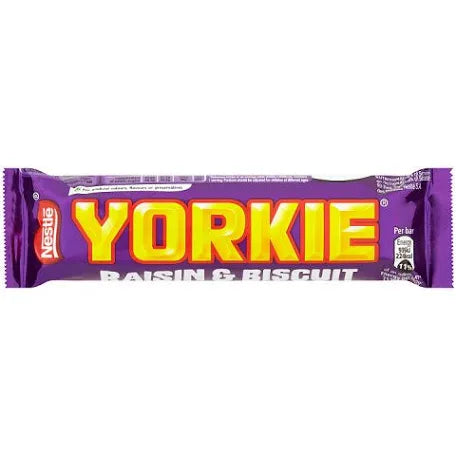 Nestle Yorkie - Raisin and Biscuit Bar (44g)