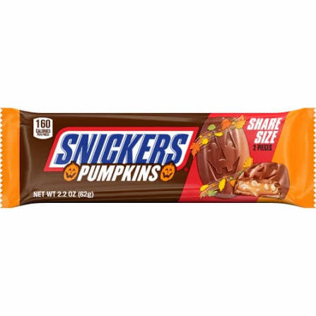 Snickers Pumpkins - Share Size (2.2oz)