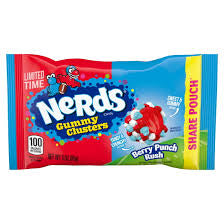 Nerds Gummy Clusters - Berry Punch Rush (3oz)