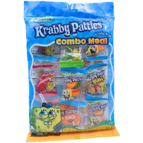 Krabby Patty Combo Meal Tray (2.6oz)