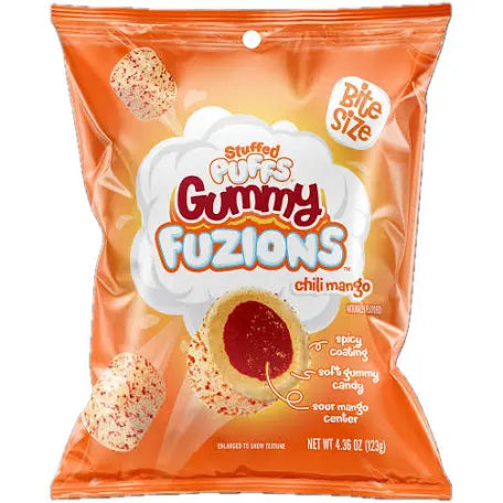 Stuffed Puffs Gummy Fuzions - Chili Mango (4.36oz)