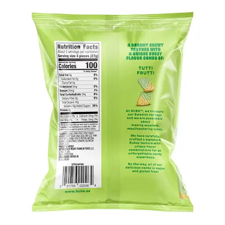 Bubs Tutti Frutti Sour Diamonds (5.5oz)