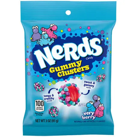 Nerds Gummy Clusters Very Berry (3oz)