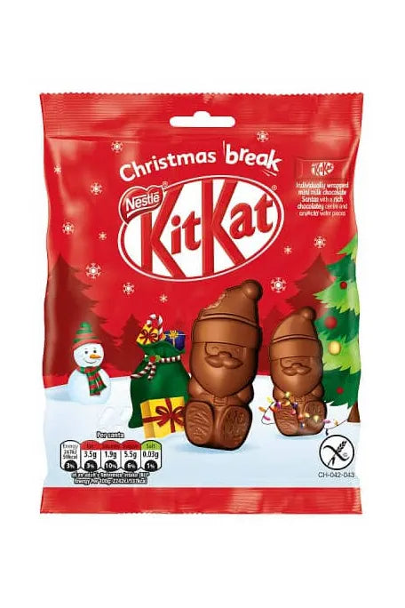 Nestle Kit Kat Mini Santas (55g)