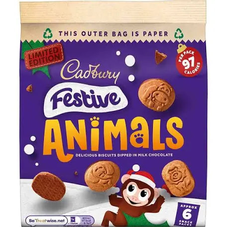 Cadbury Festive Animals (119g)