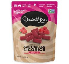Darrell Lea Raspberry Licorice (7oz)