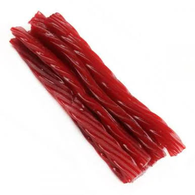 Old Fashioned Red Raspberry Licorice Twists (8oz)