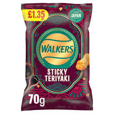 Walkers Sticky Teriyaki (32.5g)