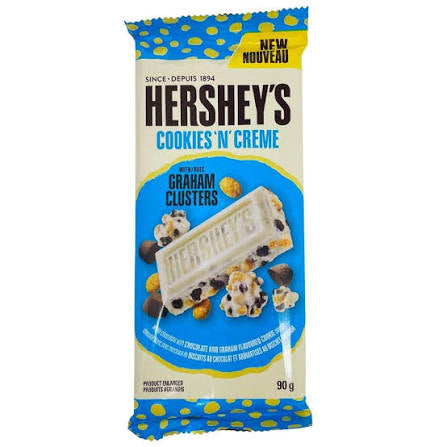 Hershey’s Cookies ‘N Creme with Graham Clusters (90g)