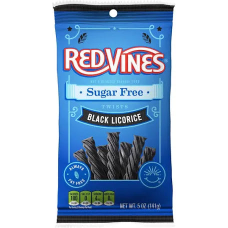 Red Vines - Black Licorice Sugar Free (5oz)