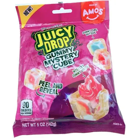 Juicy Drop Gummy Mystery Cubes - Wild Berry (5oz)