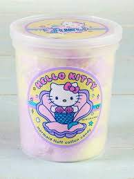 Hello Kitty Mermaid Fluff Cotton Candy (1.75oz)