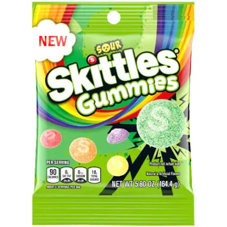 Sour Skittles Gummies (5.8oz)