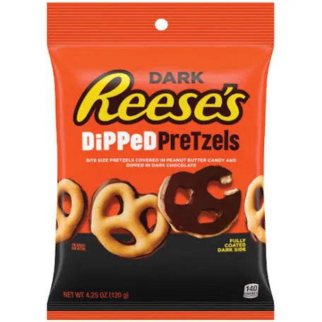Reese’s Dipped Pretzels - Dark Chocolate (4.25oz)