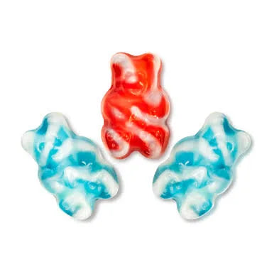 Red, White, and Blue Gummy Bears (12oz)